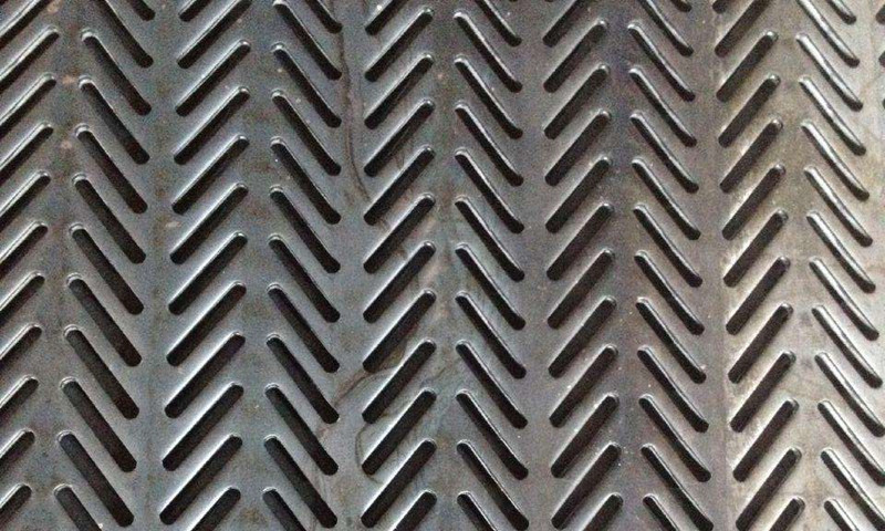 鋁板八字孔洞洞板產品展示