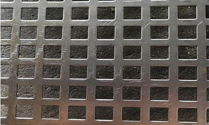 方孔鐵板沖孔板產品展示