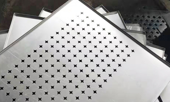 鐵板十字孔沖孔網產品展示