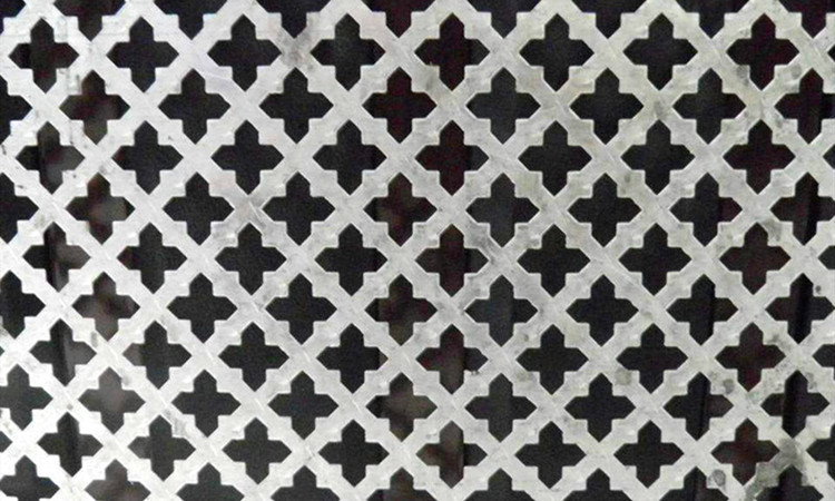 不銹鋼十字孔沖孔網產品展示