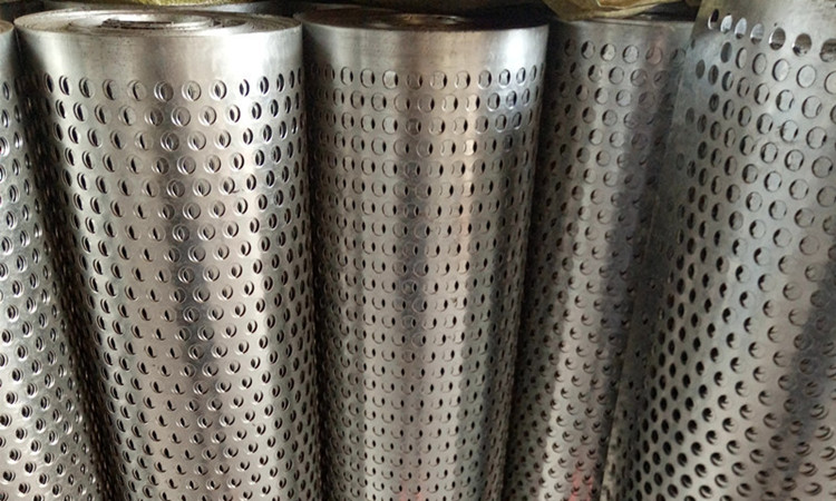 鍍鋅卷板圓孔網產品展示