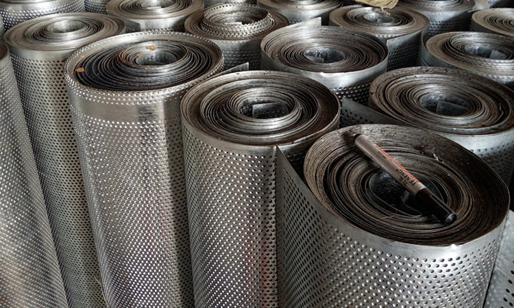 鍍鋅卷板圓孔網產品展示