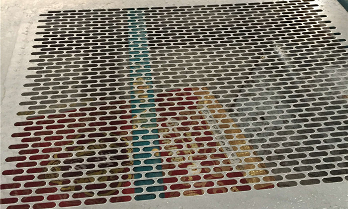 長腰孔鋁板沖孔網產品展示